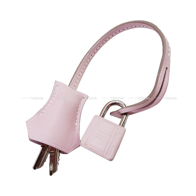 [Pre-loved] HERMES Shoulder bag Kelly28 Retourne Strap is missing Rose Dragee Veau Swift Silver HW Stamp □L[USED SA][Authentic]