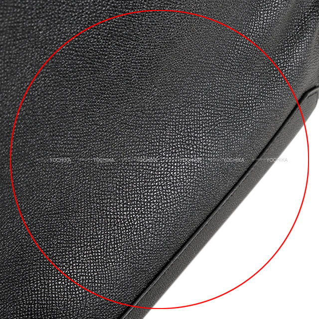 [Pre-loved] HERMES Backpack/daypack/Ruck sack Cityback 27 Backpack Noir (Black)/Blue Indigo Veau Epsom Silver HW Stamp A[USED SA][Authentic]