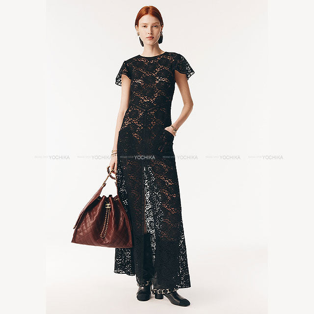 [Pre-loved] 2025-2026AW CHANEL Shoulder bag CHANEL25 Matelasse Large Burgundy Graind Calf(Caviarskin) Antique Gold HW AS5553[LIKE NEW][Authentic]