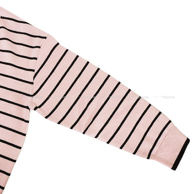 2025SS CHANEL Cardigan Rhinestone Swallow COCO Mark Button Pink/Noir (Black) Cashmere #44 P79532[BRAND NEW][Authentic]