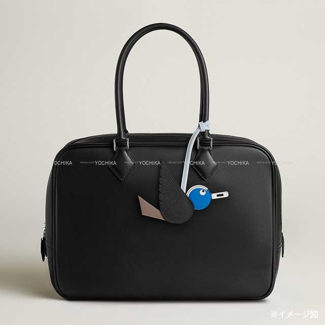 HERMES bag charm BIRDY Bird Black/Etoupe/Bleu Hydra/Nata/Bleu Brume Epsom/Swift/Chevre Mysore/Agnou Milo Silver HW Stamp K[BRAND NEW][Authentic]