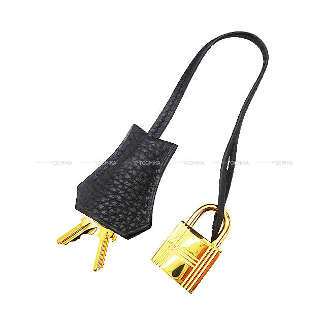 [Pre-loved] HERMES Shoulder bag Kelly28 Retourne Noir (Black) Veau Togo Gold HW Stamp Y[LIKE NEW][Authentic]