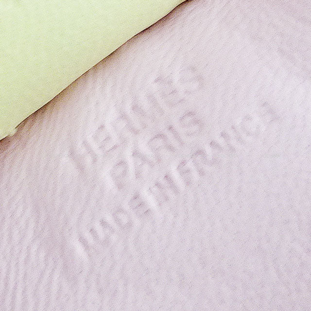 HERMES bag charm Rodeo PM Rose Darling/Jaune Milton/Kraft Agneau Milo Stamp K[BRAND NEW][Authentic]