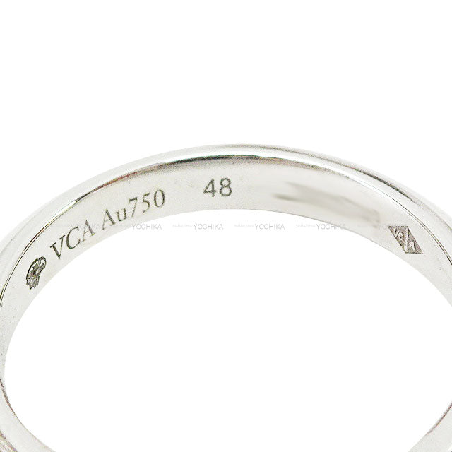 Van Cleef & Arpels ring Entre les Doigts Socrate K18WG/DIAMOND #48 VCARB14548[EXCELLENT][Authentic]