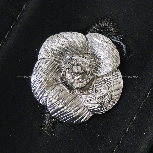 2023AW CHANEL Poncho Camellia Button Noir (Black) Viscose #34 P75859[EXCELLENT][Authentic]