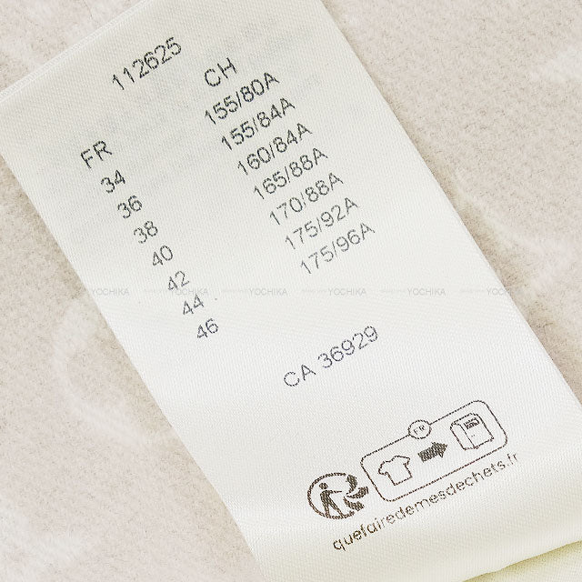 2024SS LOUIS VUITTON Stainless collar coat Sleeve Coat Double-Face Cape Grey Wool/Silk #38 1AFSHX[EXCELLENT][Authentic]