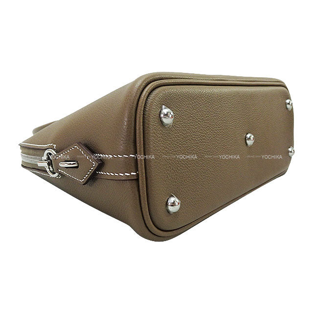 HERMES Shoulder bag Bolide1923 25 Etoupe Evercolor Silver HW Stamp K[BRAND NEW][Authentic]