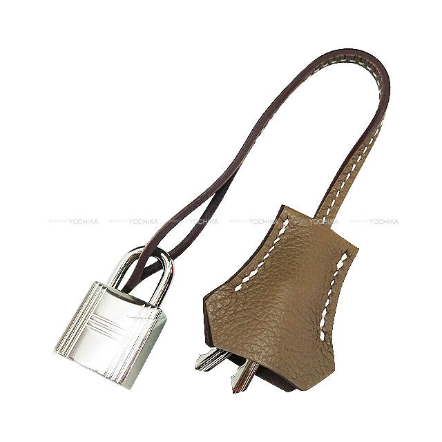 HERMES Shoulder bag Bolide1923 25 Etoupe Evercolor Silver HW Stamp K[BRAND NEW][Authentic]