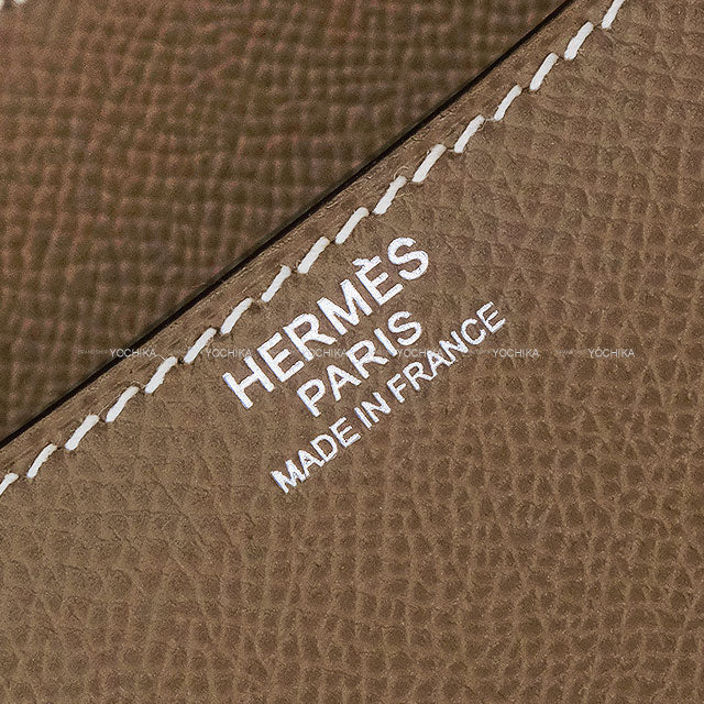 [Pre-loved] HERMES Shoulder bag Constance 3 24 MM Etoupe Veau Epsom Silver HW Stamp Y[USED SA][Authentic]