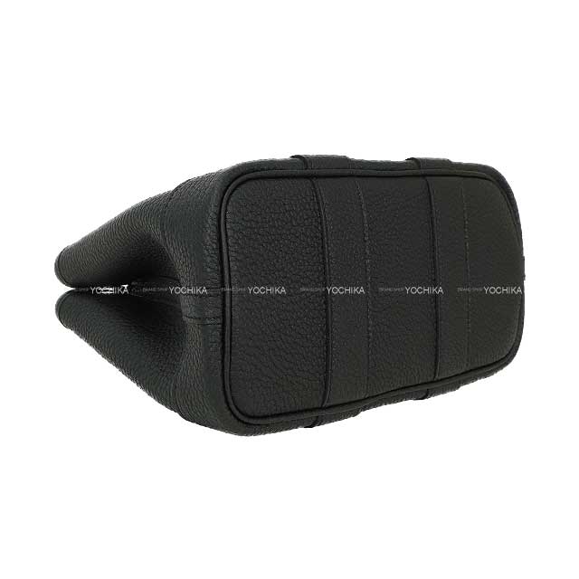 HERMES Handbag Neo Garden Party 23 Noir (Black) Veau Negonda Silver HW Stamp K[BRAND NEW][Authentic]