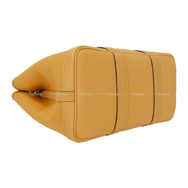 HERMES tote bag Garden Party 30 TPM Paille Toile Militaire/Veau Negonda Silver HW Stamp K[BRAND NEW][Authentic]