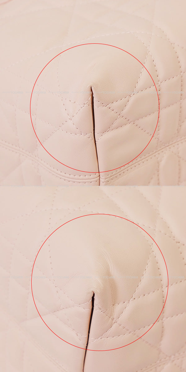 [Pre-loved] Dior tote bag Toujours Vertical Small Pink Macro Cannage Calfskin Gold HW M28350SNW-M413[LIKE NEW][Authentic]