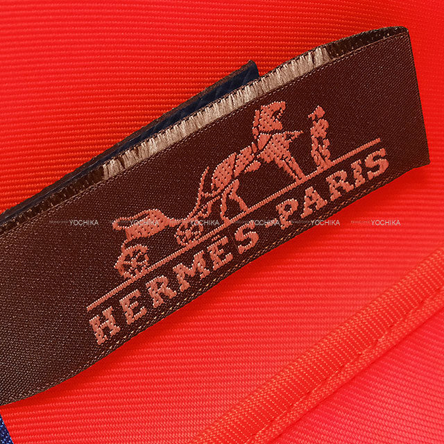 HERMES Cosmetic Pouch Silky Pouch 27 Wild Bleu Zellige/Vert Vertigo/Bleu de Prusse Silk100% Silver HW Stamp K[BRAND NEW][Authentic]