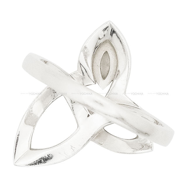 [Pre-loved] HARRY WINSTON ring Lily Cluster Silver PT950/Diamond 0.41ct #56 FRDPMQRFLC-065[USED A][Authentic]