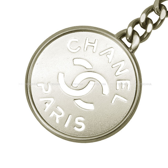 CHANEL Handbag Chanel 22 Matelasse Hobo Medal Charm Blue Denim/Studs Silver HW AS3260[EXCELLENT][Authentic]