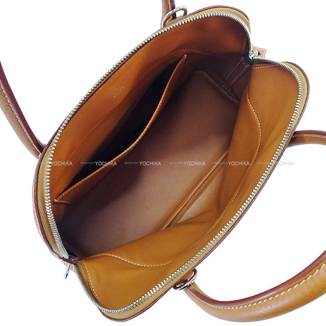 [Pre-loved] HERMES Shoulder bag Bolide31 Gold Taurillon Clemence Silver HW Stamp Y[LIKE NEW][Authentic]