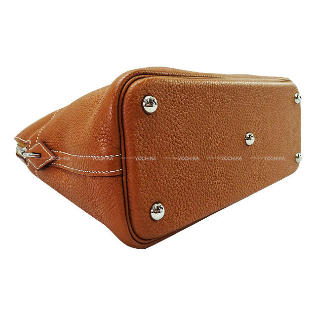 [Pre-loved] HERMES Shoulder bag Bolide31 Gold Taurillon Clemence Silver HW Stamp Y[LIKE NEW][Authentic]