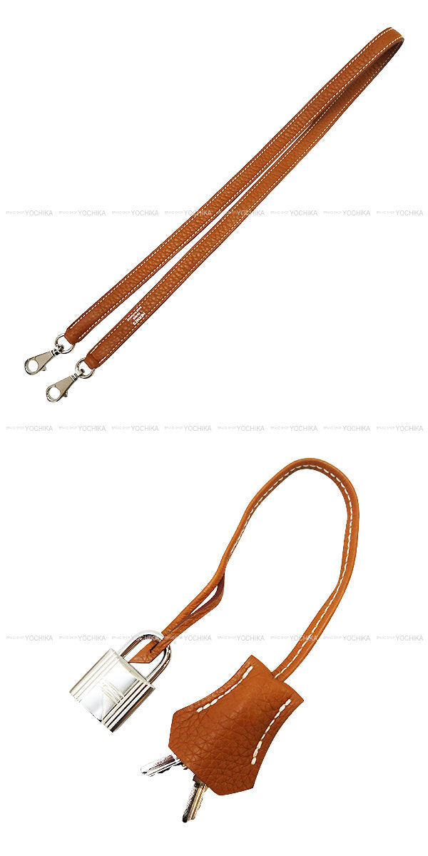 [Pre-loved] HERMES Shoulder bag Bolide31 Gold Taurillon Clemence Silver HW Stamp Y[LIKE NEW][Authentic]