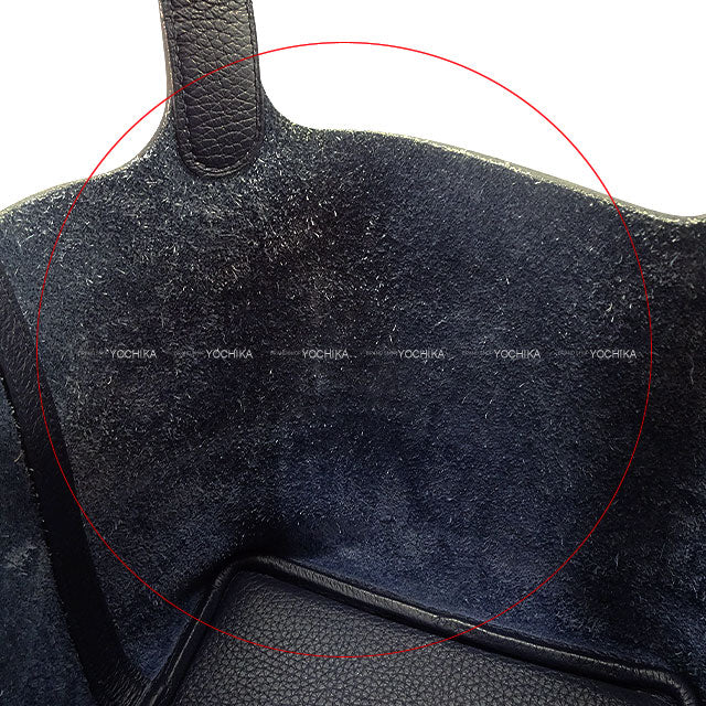 [Pre-loved] HERMES Handbag Picotin Lock 18 PM Bleu Nuit Taurillon Clemence Gold HW Stamp Y[LIKE NEW][Authentic]