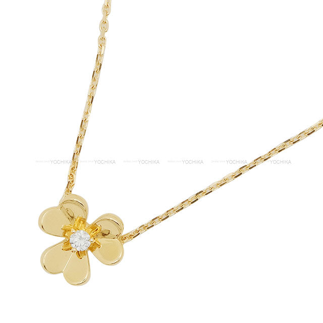 Van Cleef & Arpels bracelet Frivole Mini Model Gold K18YG/Diamond VCARPJMM00[EXCELLENT][Authentic]