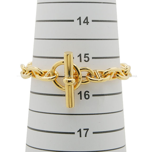 HERMES bracelet Chaine D'ancre PM 18 Links Gold K18/Au750[EXCELLENT][Authentic]