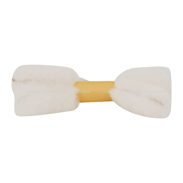 HERMES bag charm Buddy Dog Paille/Craie/Natural Agneau Milo Mouton Stamp K[BRAND NEW][Authentic]