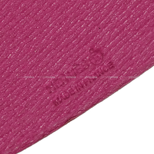 HERMES bag charm Petit H pineapple Ananas et feuille Rose Purple/Vert Vertigo Veau Togo/Chevre Mysore[EXCELLENT][Authentic]