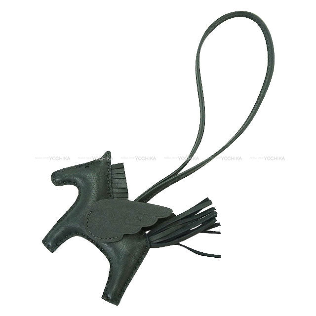 HERMES bag charm Rodeo Pegasus PM Vert Mangrove Agneau Milo/Veau Swift Stamp k[BRAND NEW][Authentic]