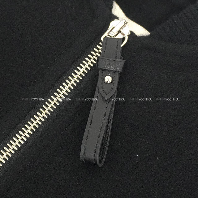 [Pre-loved] HERMES Blouson Jacket Double-Face Noir (Black) Cashmere #34 4E0241DC[LIKE NEW][Authentic]