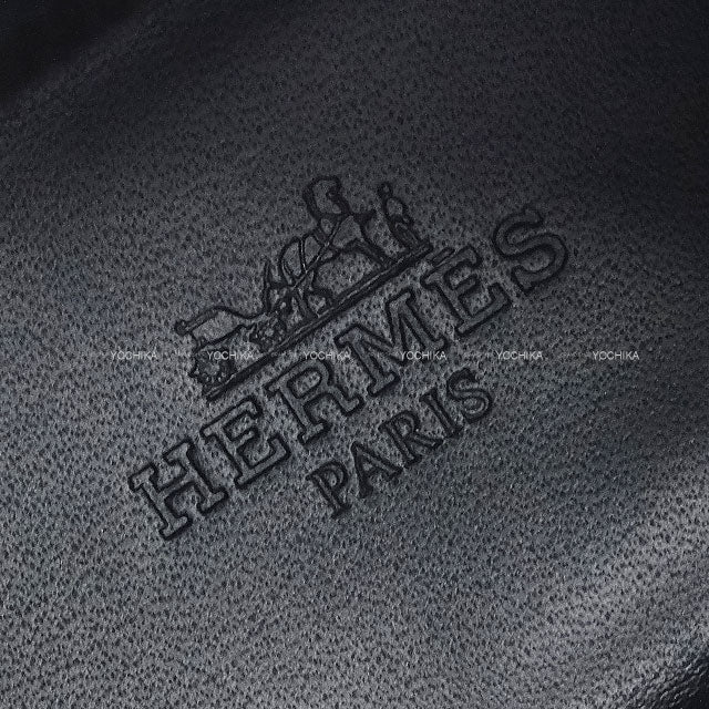 HERMES boots Ladies Short Leo Noir (Black) Leather #38[BRAND NEW][Authentic]