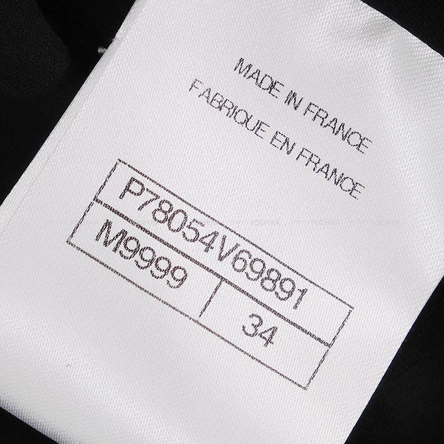 2024AW CHANEL Ladies Tweed Jacket Bow Tie Coco Button Noir (Black) Cotton/Polyester/Wool #34 P78054[BRAND NEW][Authentic]