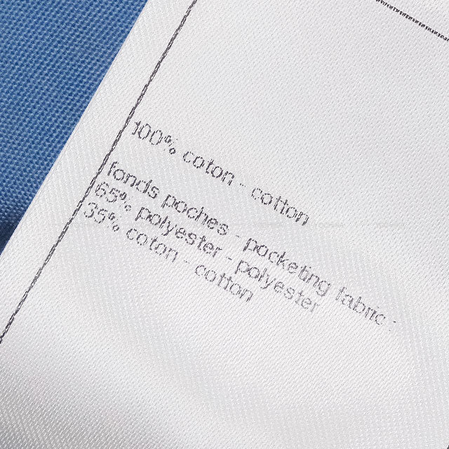 CHANEL Denim Pants Waist Coco mark Blue Cotton #34 P76791[BRAND NEW][Authentic]