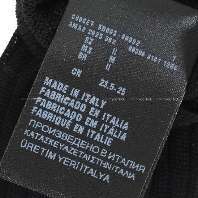 PRADA Long Socks Logo Plate Noir (Black) 66386[BRAND NEW][Authentic]