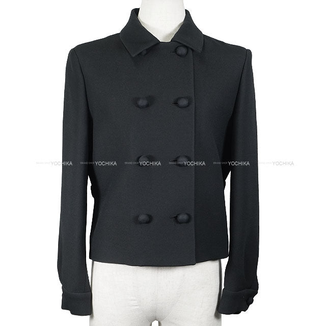 2023 SS Dior Tailored jacket Jacket W Button Noir (Black) Wool/Silk #34 221V09A1166[EXCELLENT][Authentic]