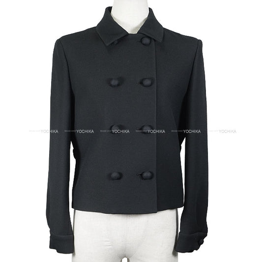 2023 SS Dior Tailored jacket Jacket W Button Noir (Black) Wool/Silk #34 221V09A1166[EXCELLENT][Authentic]