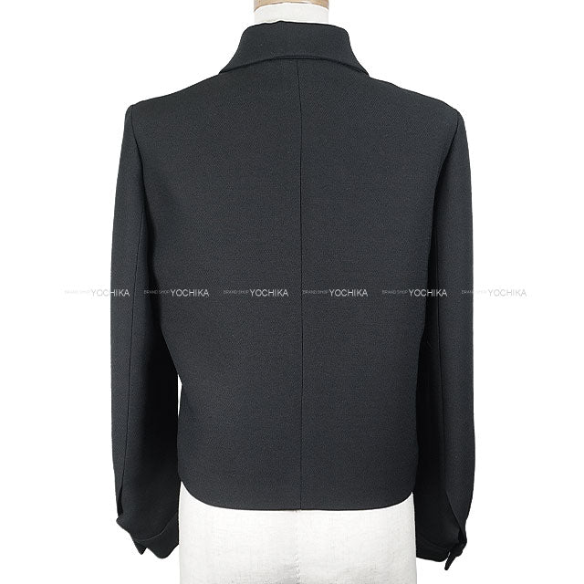 2023 SS Dior Tailored jacket Jacket W Button Noir (Black) Wool/Silk #34 221V09A1166[EXCELLENT][Authentic]