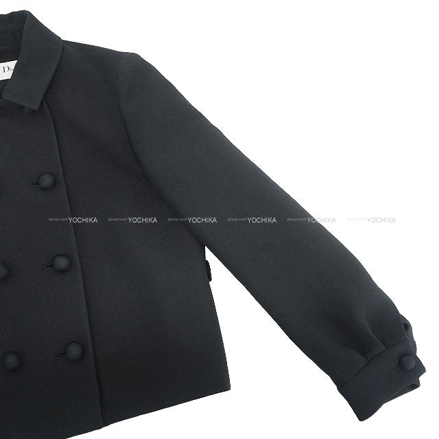 2023 SS Dior Tailored jacket Jacket W Button Noir (Black) Wool/Silk #34 221V09A1166[EXCELLENT][Authentic]