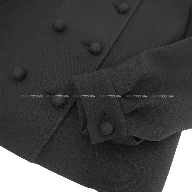 2023 SS Dior Tailored jacket Jacket W Button Noir (Black) Wool/Silk #34 221V09A1166[EXCELLENT][Authentic]