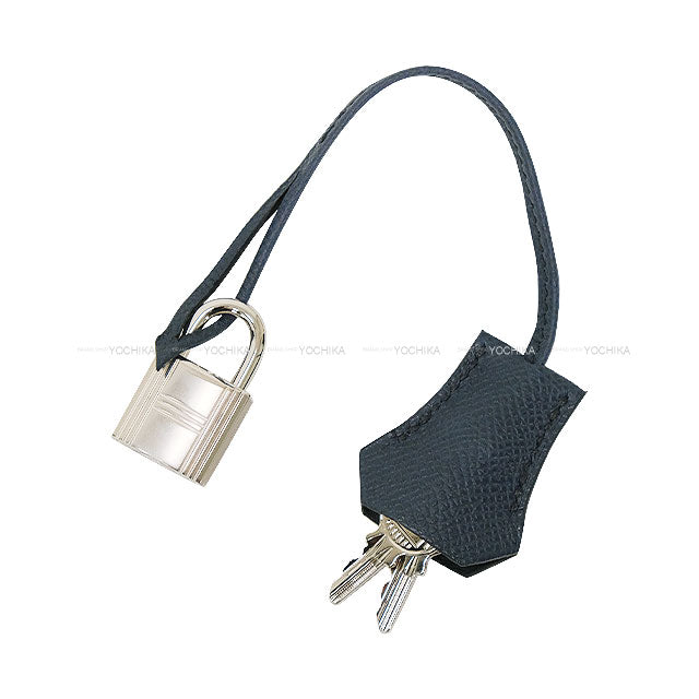 HERMES Shoulder bag Bolide1923 25 SANGLE WOOLY Blue Indigo/Rose Shocking Veau Epsom Silver HW Stamp B[EXCELLENT][Authentic]