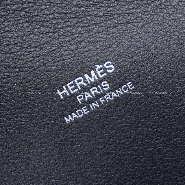 HERMES Shoulder bag Bolide1923 25 SANGLE WOOLY Blue Indigo/Rose Shocking Veau Epsom Silver HW Stamp B[EXCELLENT][Authentic]