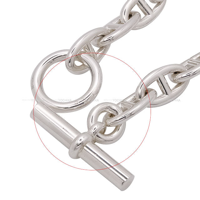 [Pre-loved] HERMES bracelet Chaine D'ancre GM 15 Links Silver925 (SV925 Ag925)[LIKE NEW][Authentic]