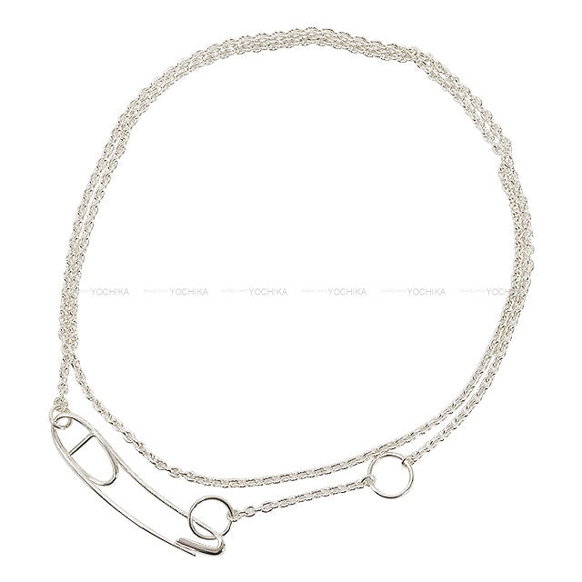 [Pre-loved] HERMES necklace Chaine D'ancre Punk Long Silver925 (SV925 Ag925)[LIKE NEW][Authentic]
