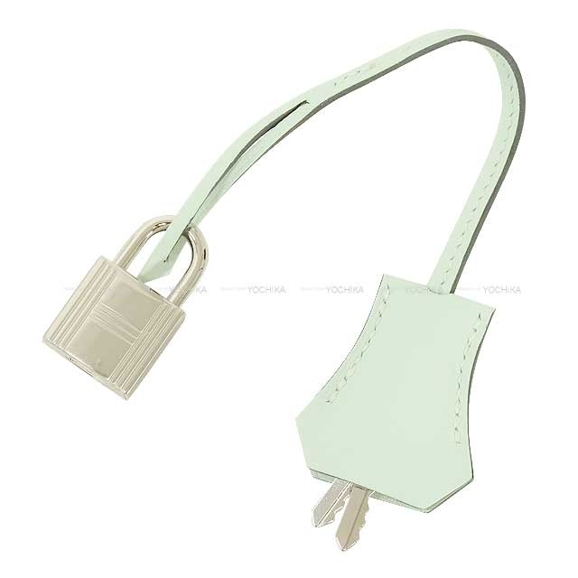HERMES Handbag Birkin25 Vert Peppermint Veau Swift Silver HW Stamp W[ALMOST NEW][Authentic]