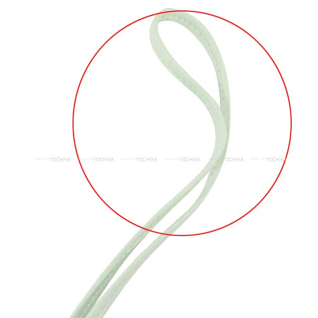 [Pre-loved] HERMES bag charm Rodeo Pegasus PM Vert Peppermint Agneau Milo Stamp W[LIKE NEW][Authentic]