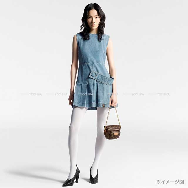 LOUIS VUITTON Shoulder bag Mini Bam bag Brown Monogram Canvas Gold HW M82335[EXCELLENT][Authentic]