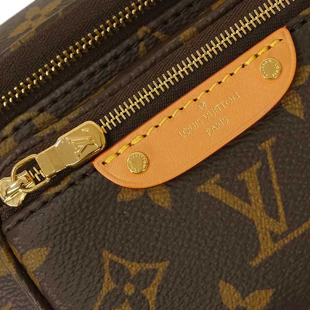 LOUIS VUITTON Shoulder bag Mini Bam bag Brown Monogram Canvas Gold HW M82335[EXCELLENT][Authentic]
