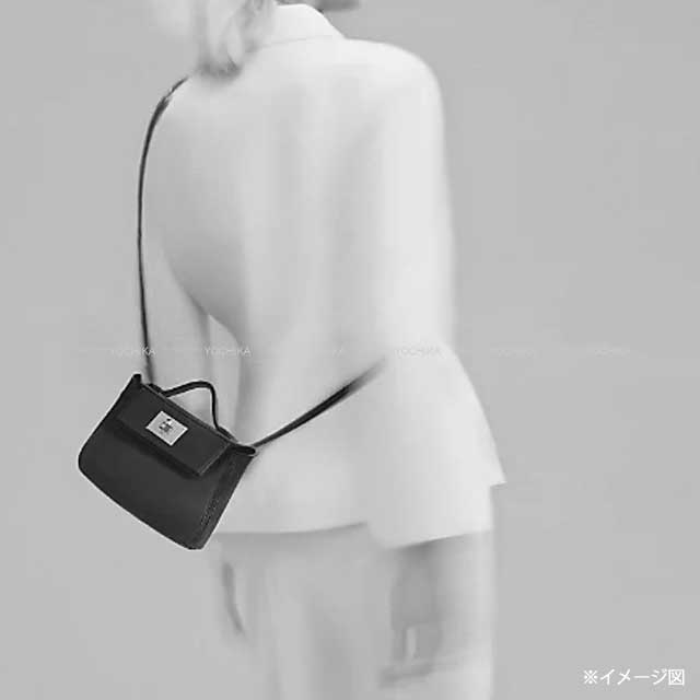 [Pre-loved] HERMES Shoulder bag Sac 24/24 21 Mini Gold Evercolor/Veau Swift Gold HW Stamp B[LIKE NEW][Authentic]