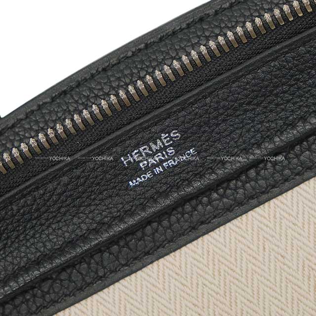 [Pre-loved] HERMES Backpack/daypack/Ruck sack Cityback 27 Noir (Black) Veau Togo Silver HW Stamp D[LIKE NEW][Authentic]