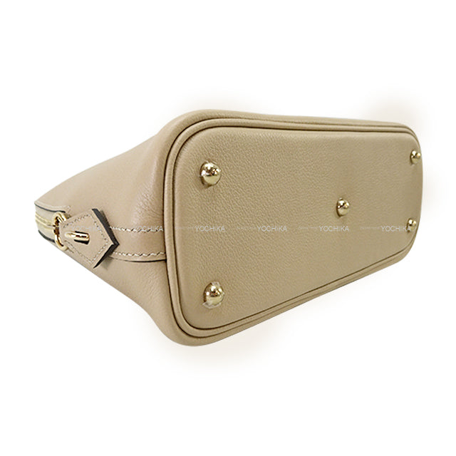 HERMES Shoulder bag Bolide1923 25 Trench Evercolor Gold HW Stamp K[EXCELLENT][Authentic]