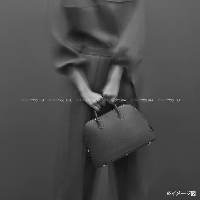 HERMES Shoulder bag Bolide1923 25 Trench Evercolor Champagne Gold HW Stamp K[EXCELLENT][Authentic]